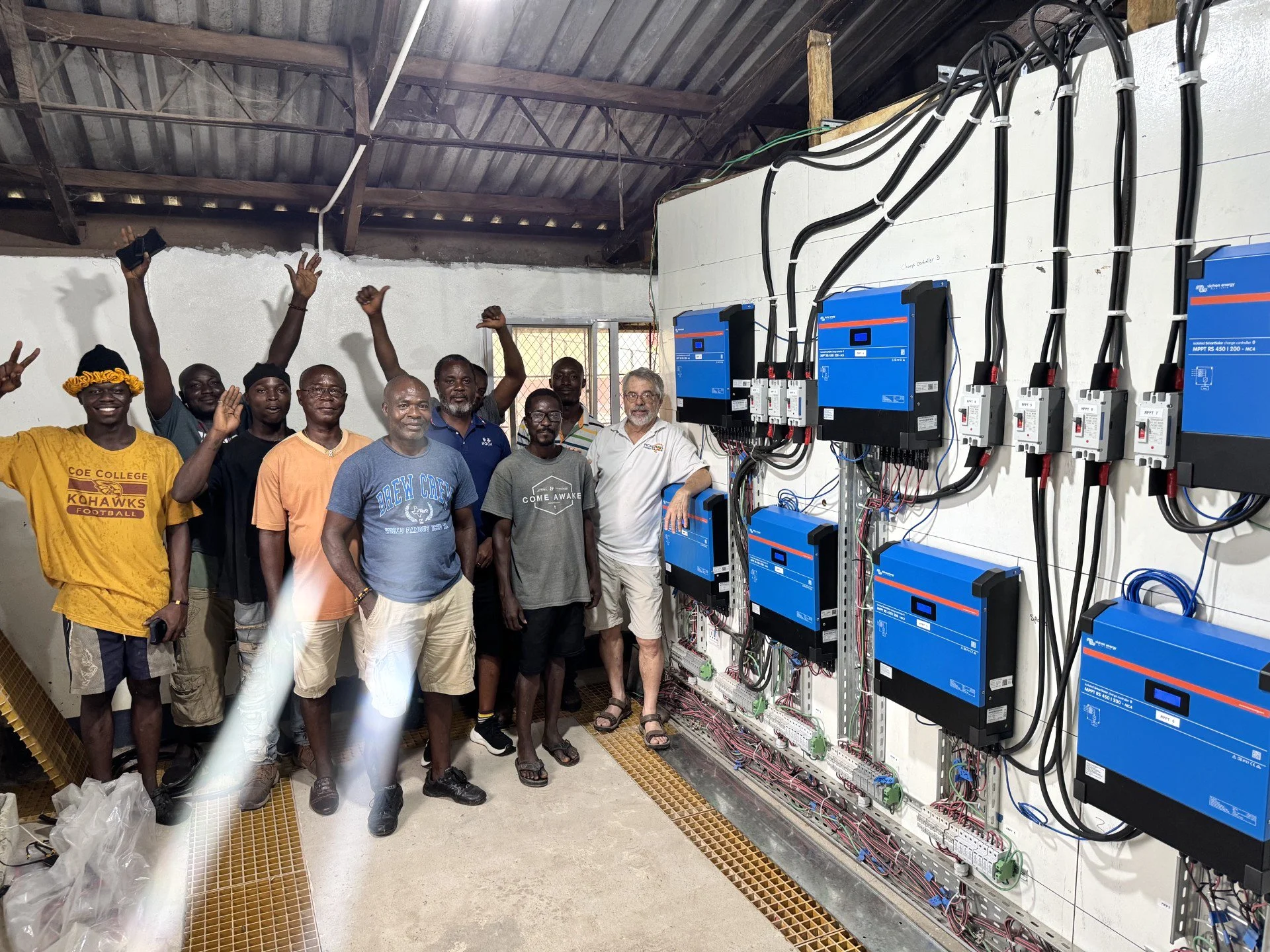 Bringing Life-Changing Power in Liberia