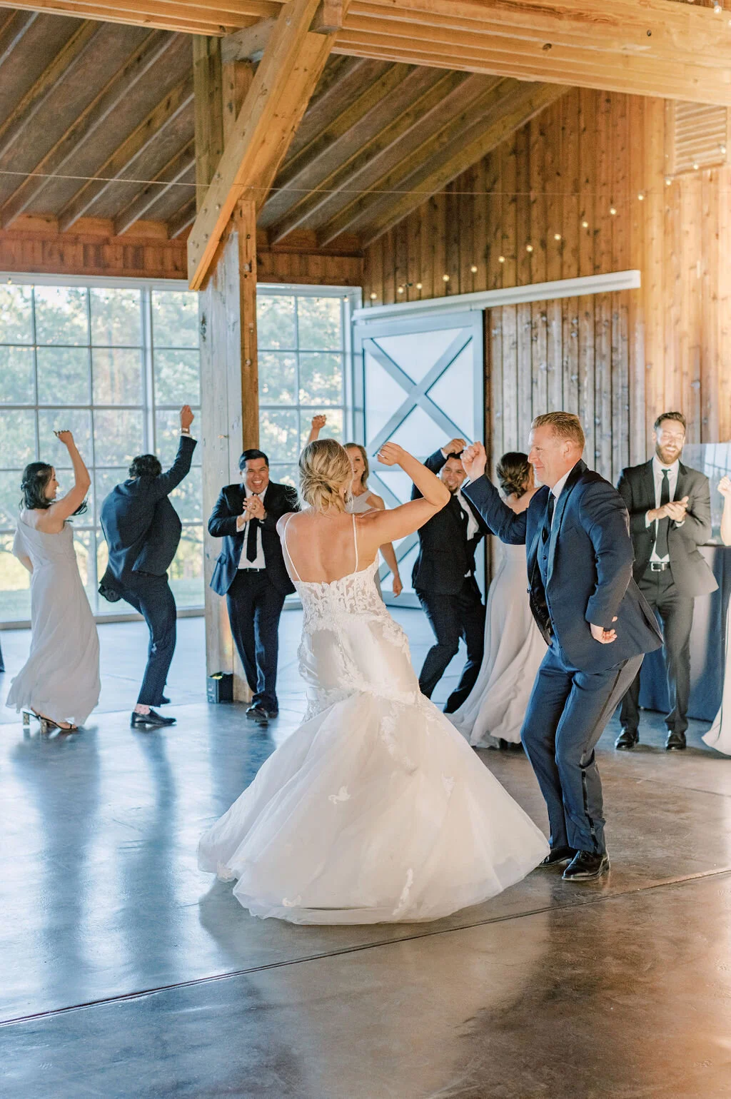 Castle Hill Cider inside barn