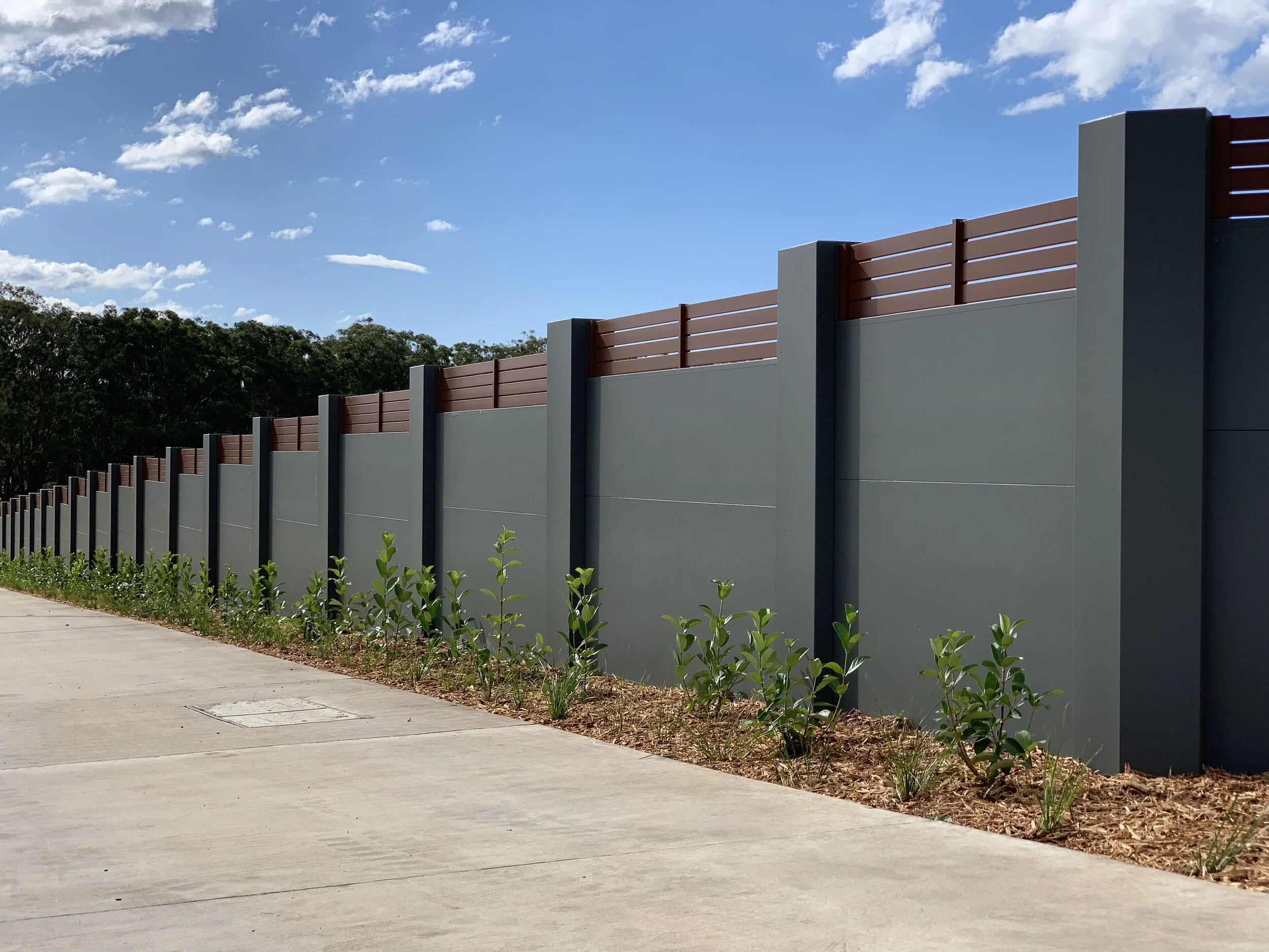 Prestige Fencing Gallery, Fencing Gallery, Modularwall Gallery, Sydney