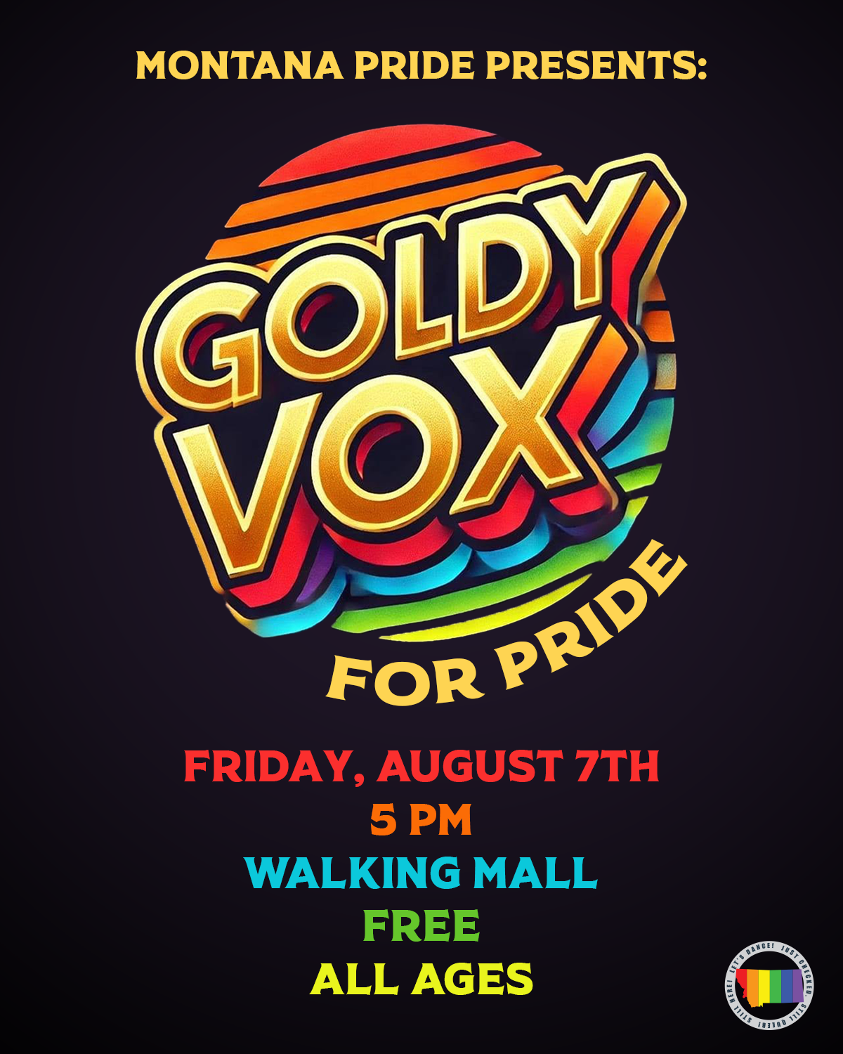 GoldyVox for Pride