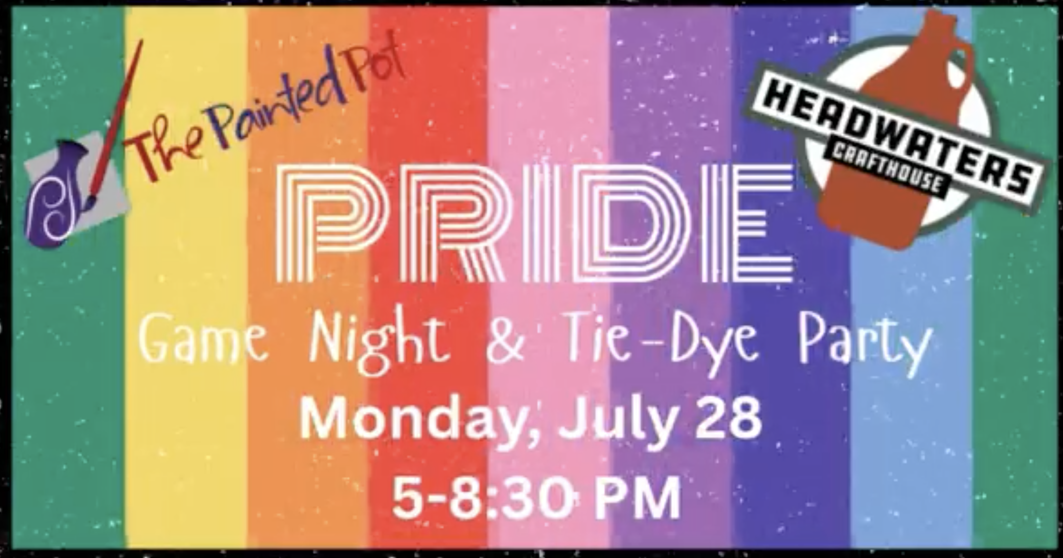 Pride Game Night & Tie-Dye Party