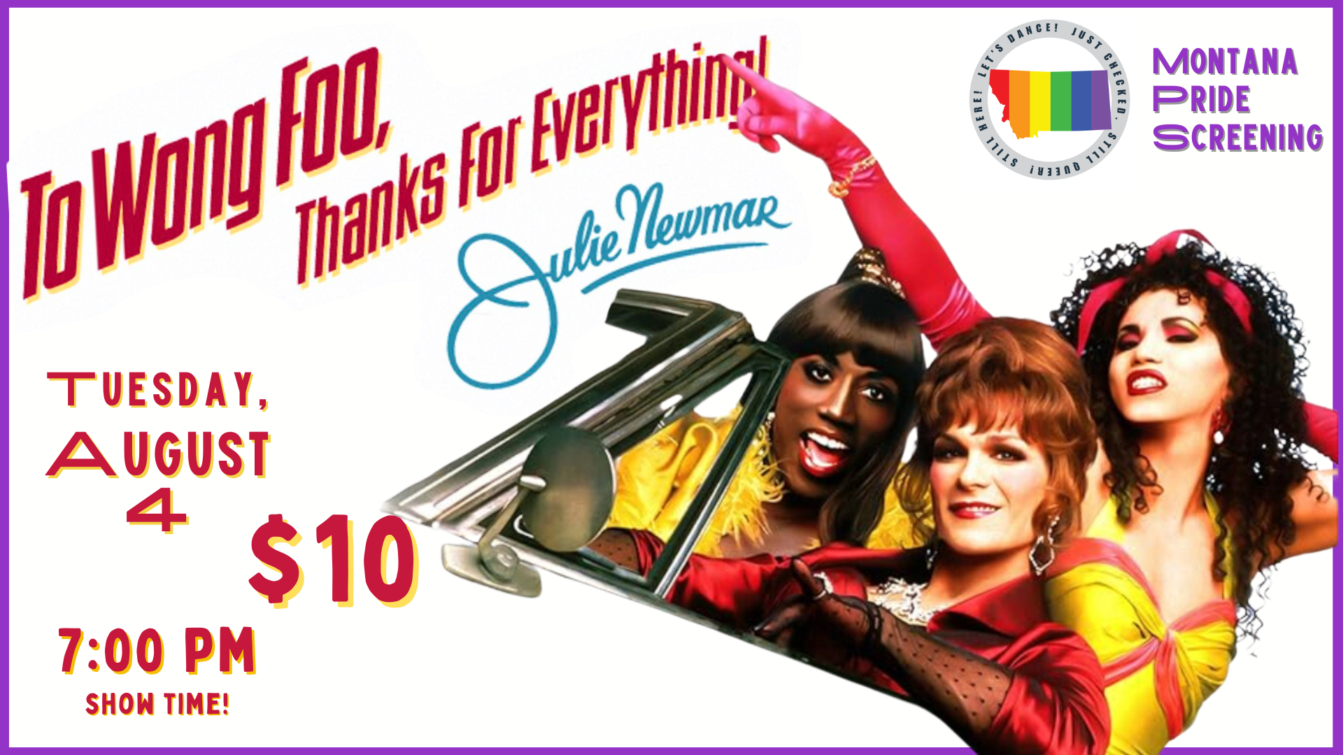 Too Wong Foo, Thanks for Everything! Julie Newmar at the Myrna