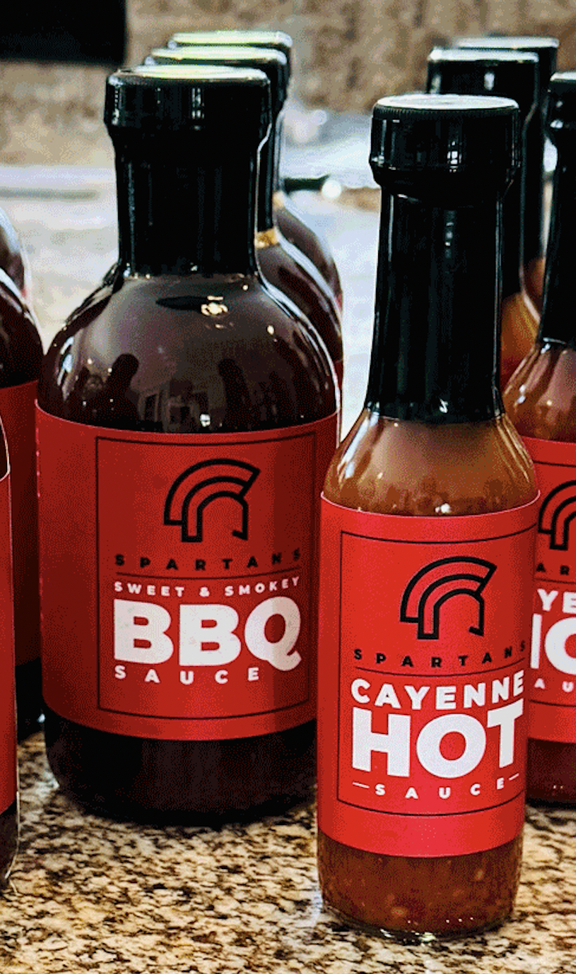 Sanderson Hot Sauce and BBQ Sauce combo