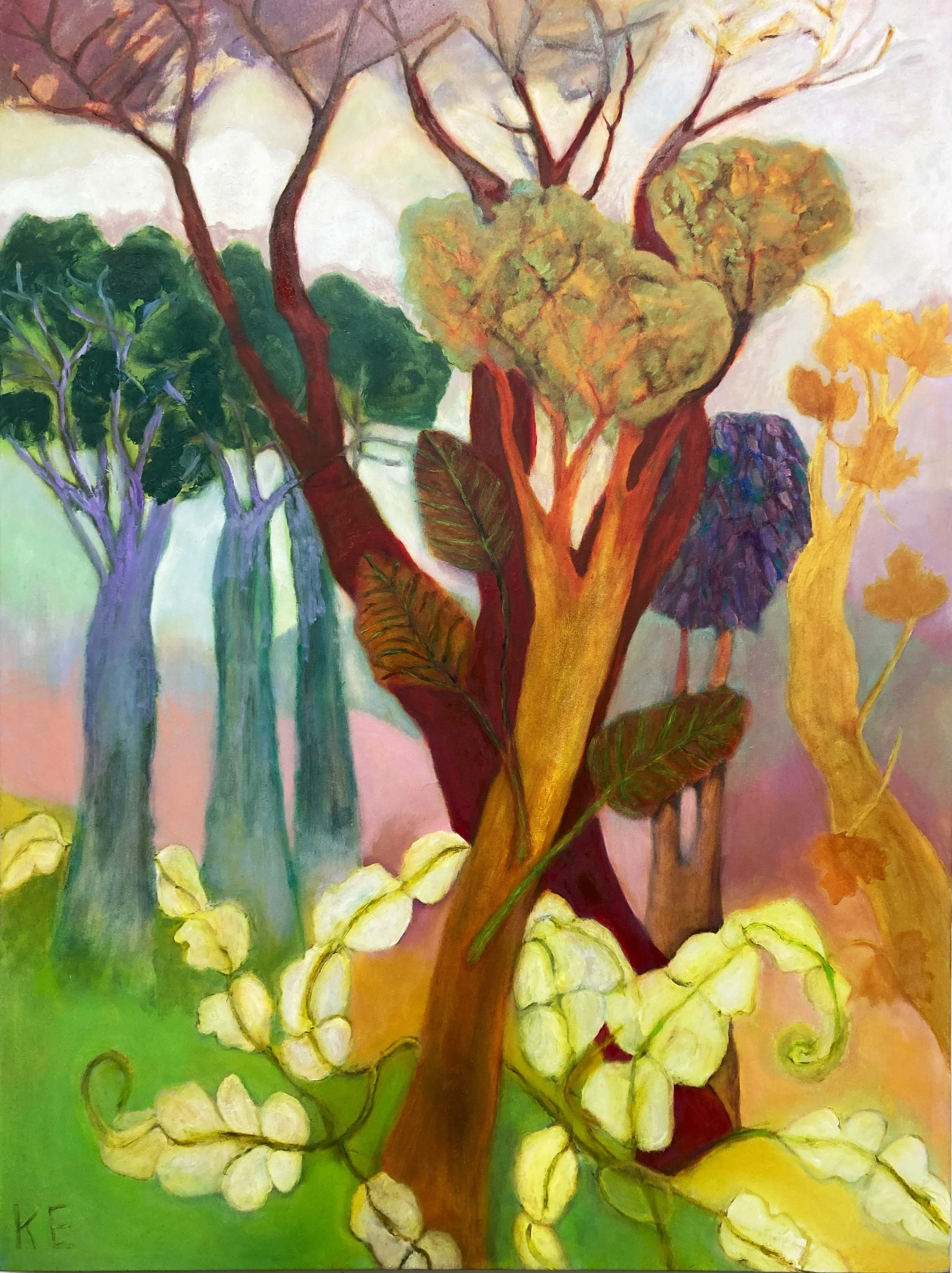 After the Rain, oil on canvas. 36" x 48"