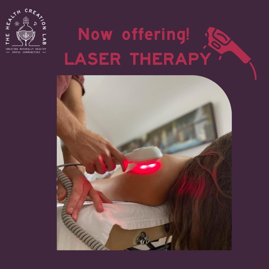 🔰Laser therapy uses targeted photons for acute &amp; chronic injuries + pain. ⁠
⁠
🔰Laser therapies work by interacting with the mitochondria in damaged muscles, tendons and ligaments. ⁠
⁠
🔰This creates a cascade that can increase cellular metaboli