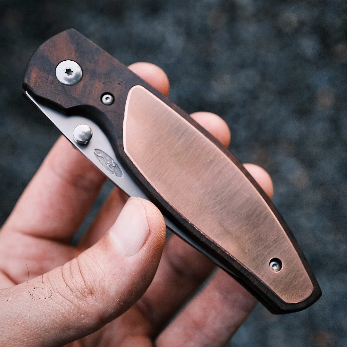 TRM Atom | Walnut Burl &amp; Copper