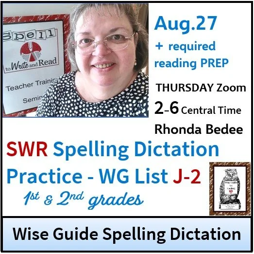 Wise Guide Dictation Practice - Rhonda Bedee
