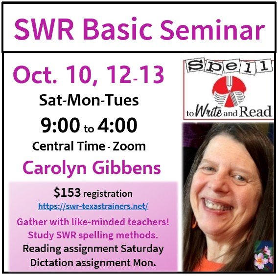 SWR Basic on Zoom - Carolyn Gibbens