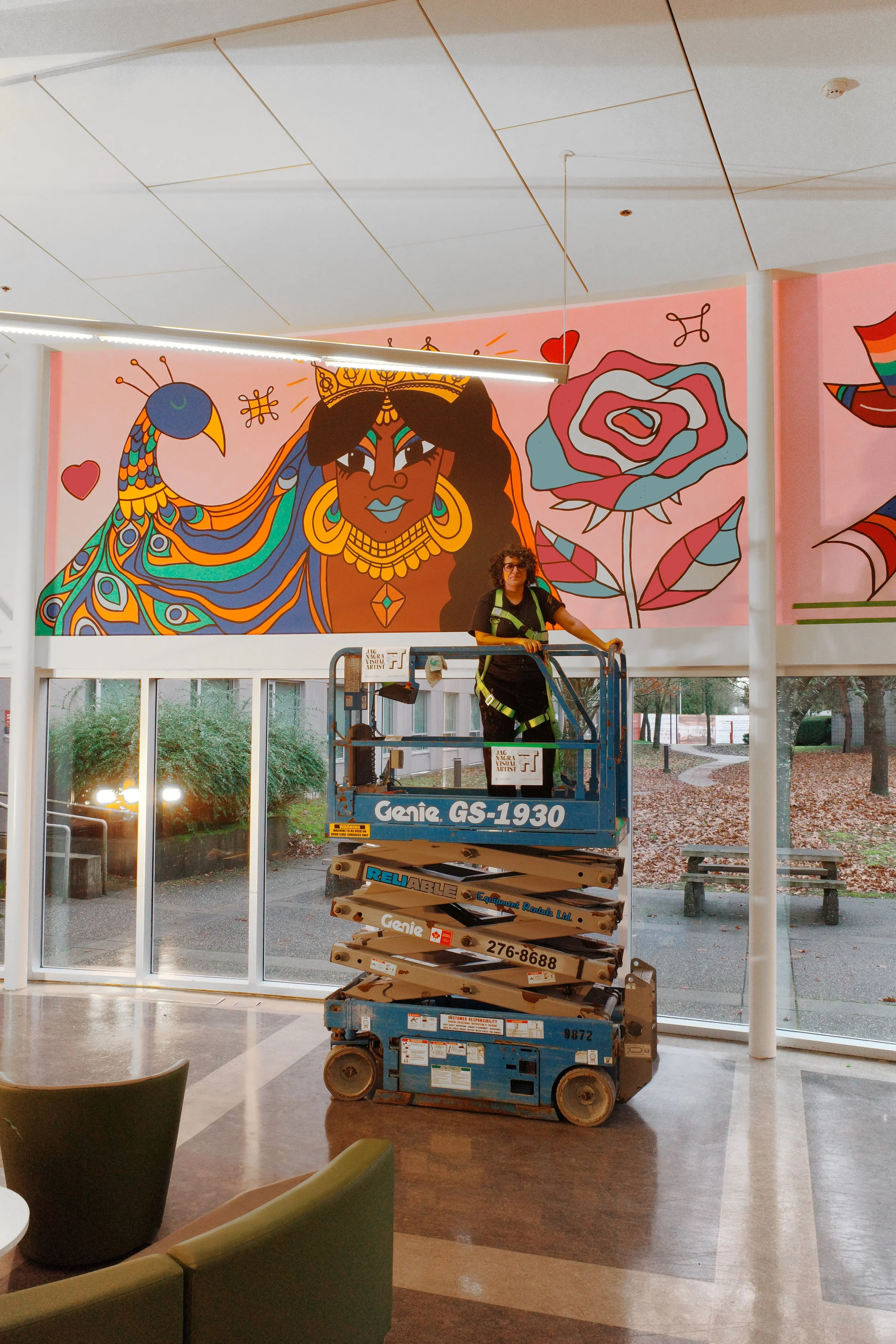 Pride Mural at Kwantlen Polytechnic University, Surrey B.C. 2026