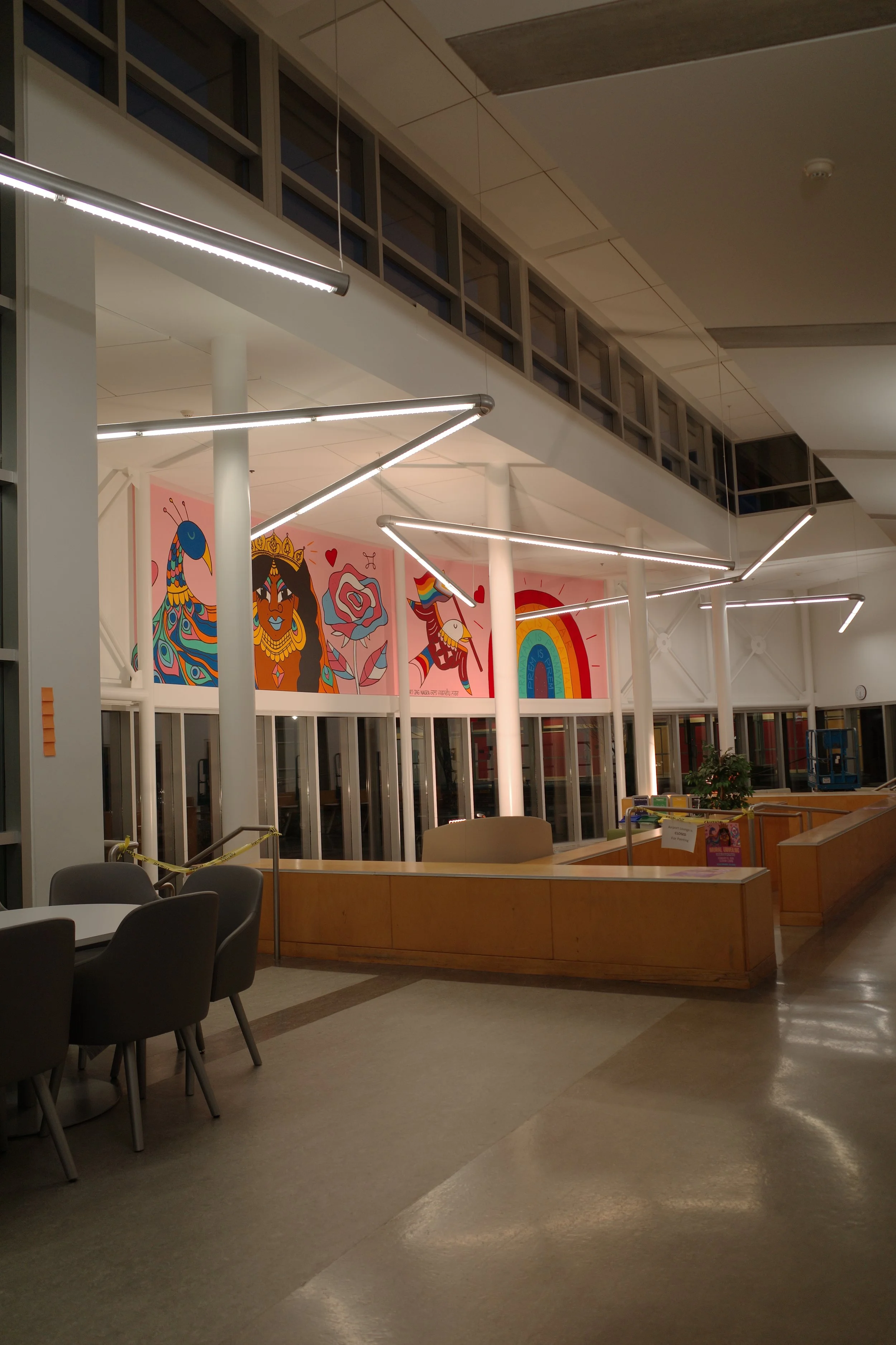 Pride Mural at Kwantlen Polytechnic University, Surrey B.C. 2026