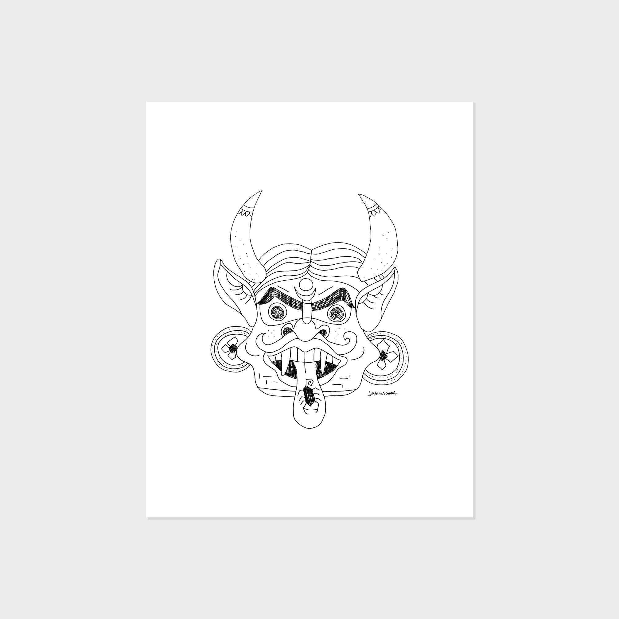 Nazar Battu (hand drawn)