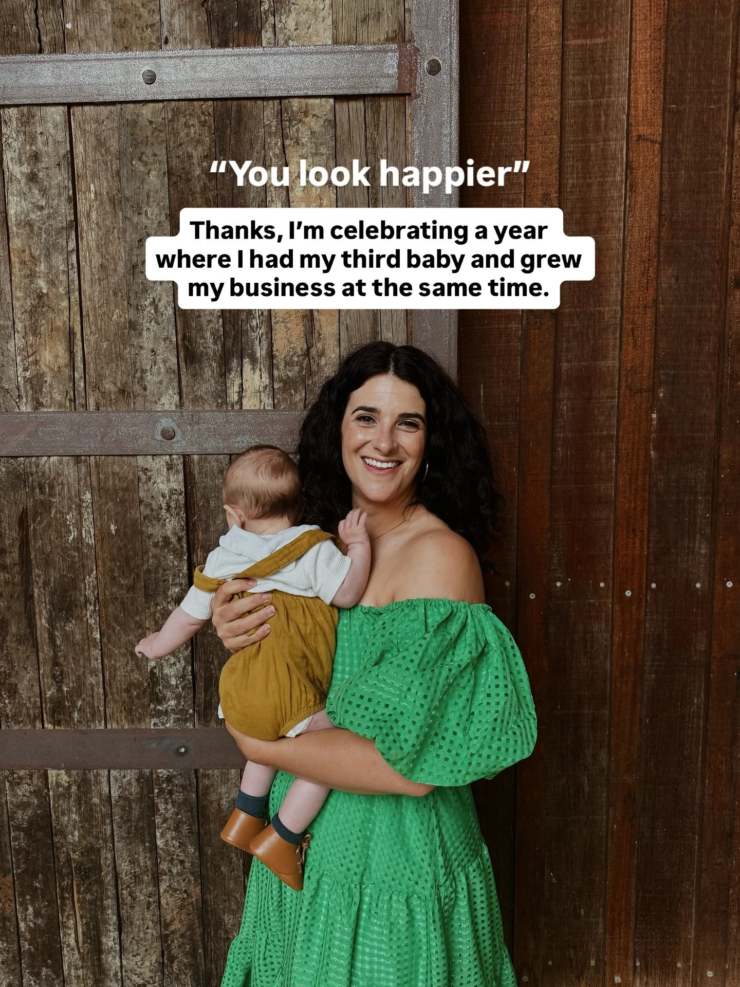 Thanks, I love having a business that supports my life not the other way around. 😝