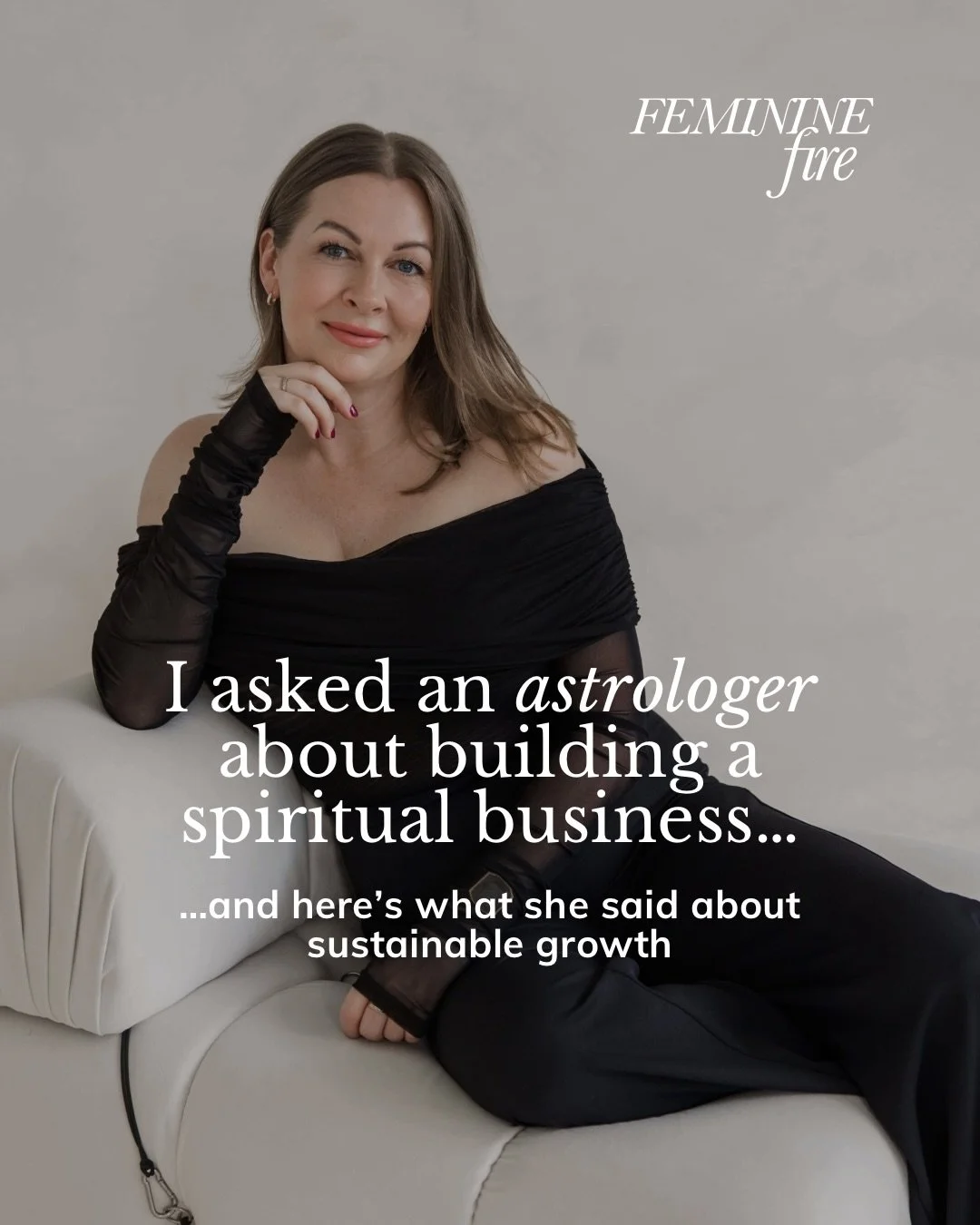 Astrologer and writer @kristygray__ came on the Feminine Fire Podcast to talk about how she&rsquo;s built a high-profile astrology business and become a go-to voice in the industry.

Comment PODCAST and I&rsquo;ll send you the episode 🎙️