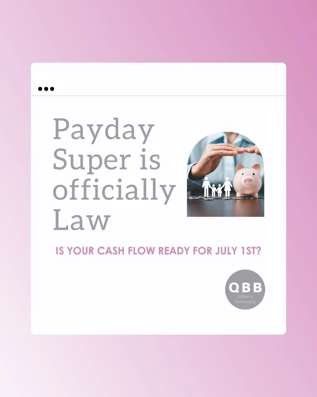 Pay Day Super Is Now Law