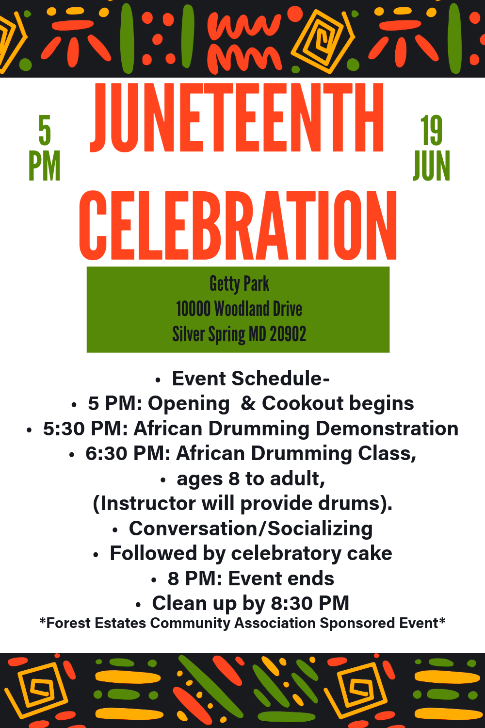 Juneteenth Cookout