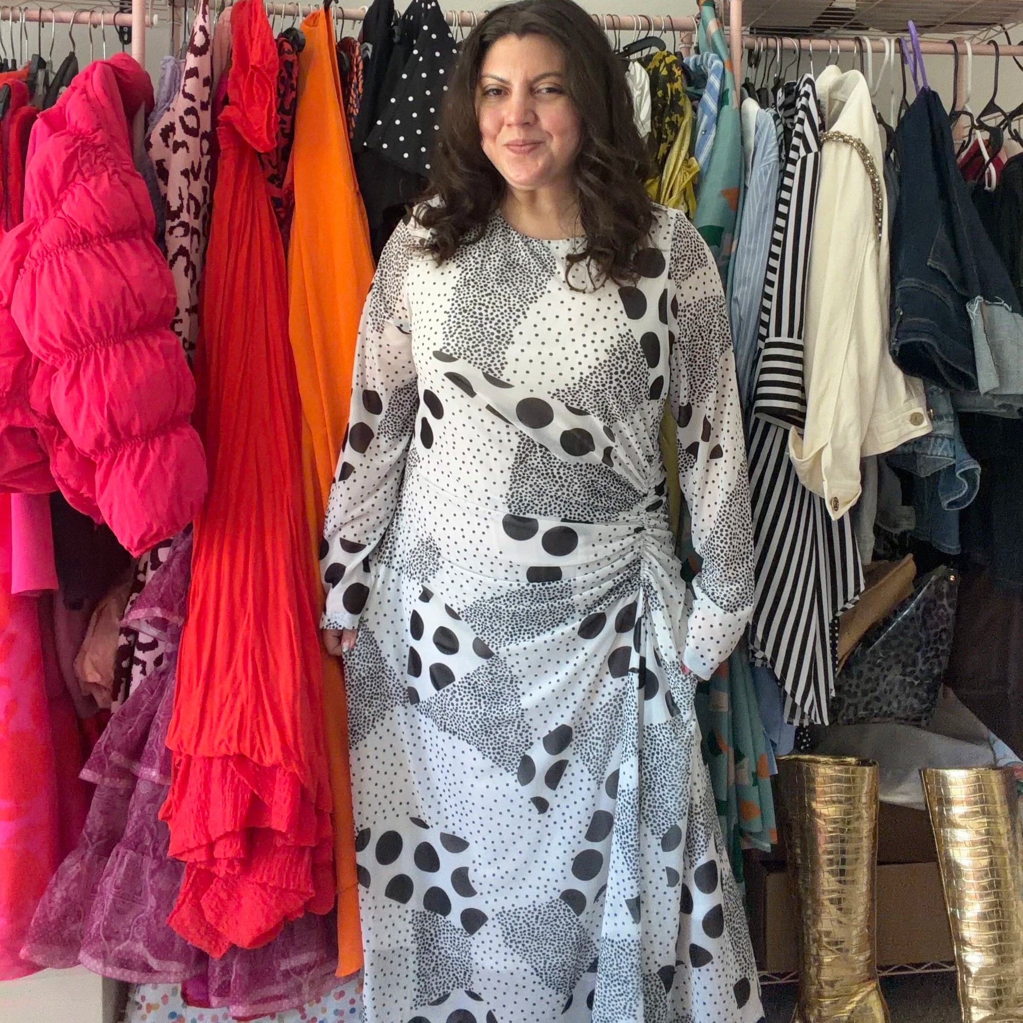 One Dress, Two Prints