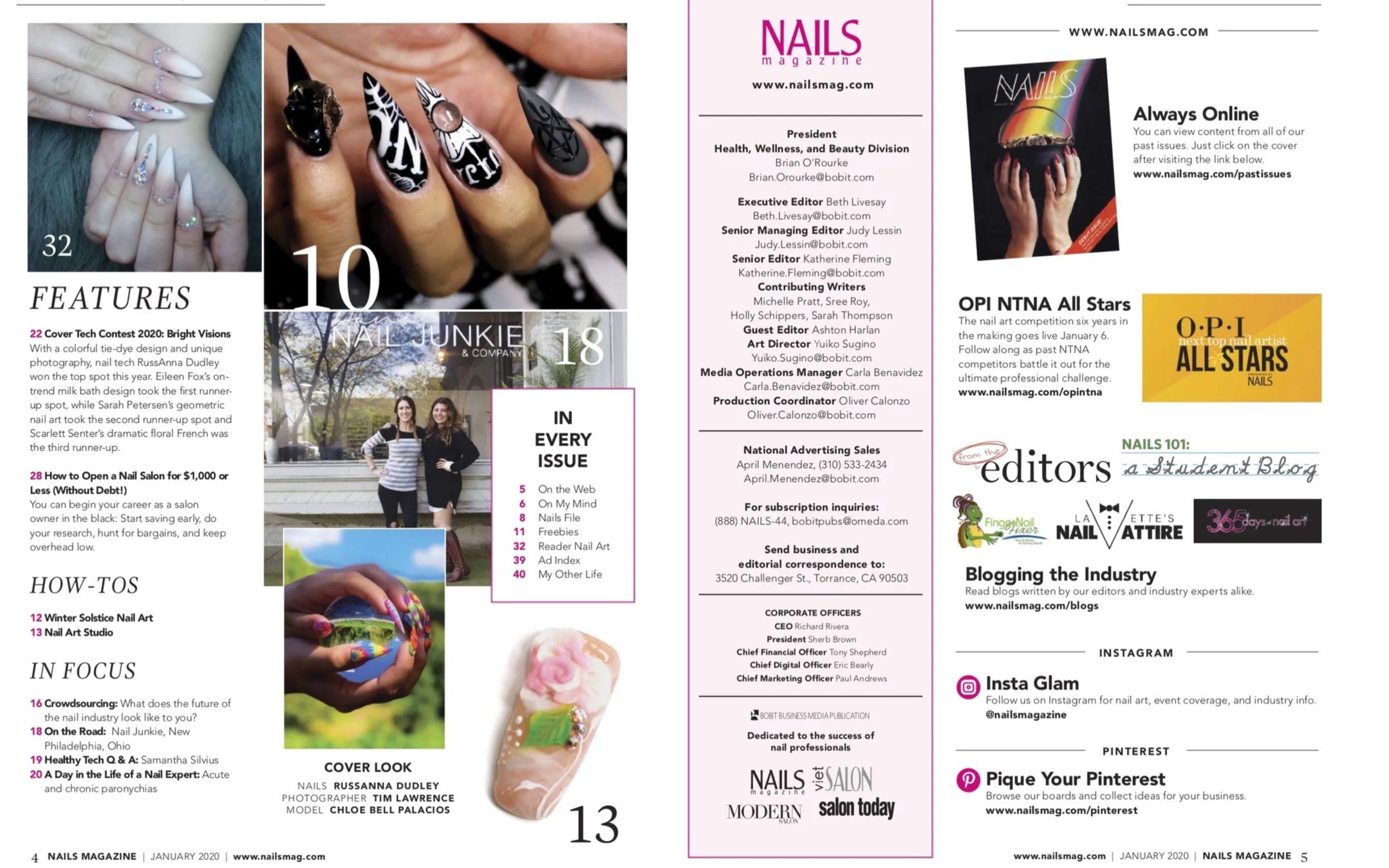 NAILS Masthead