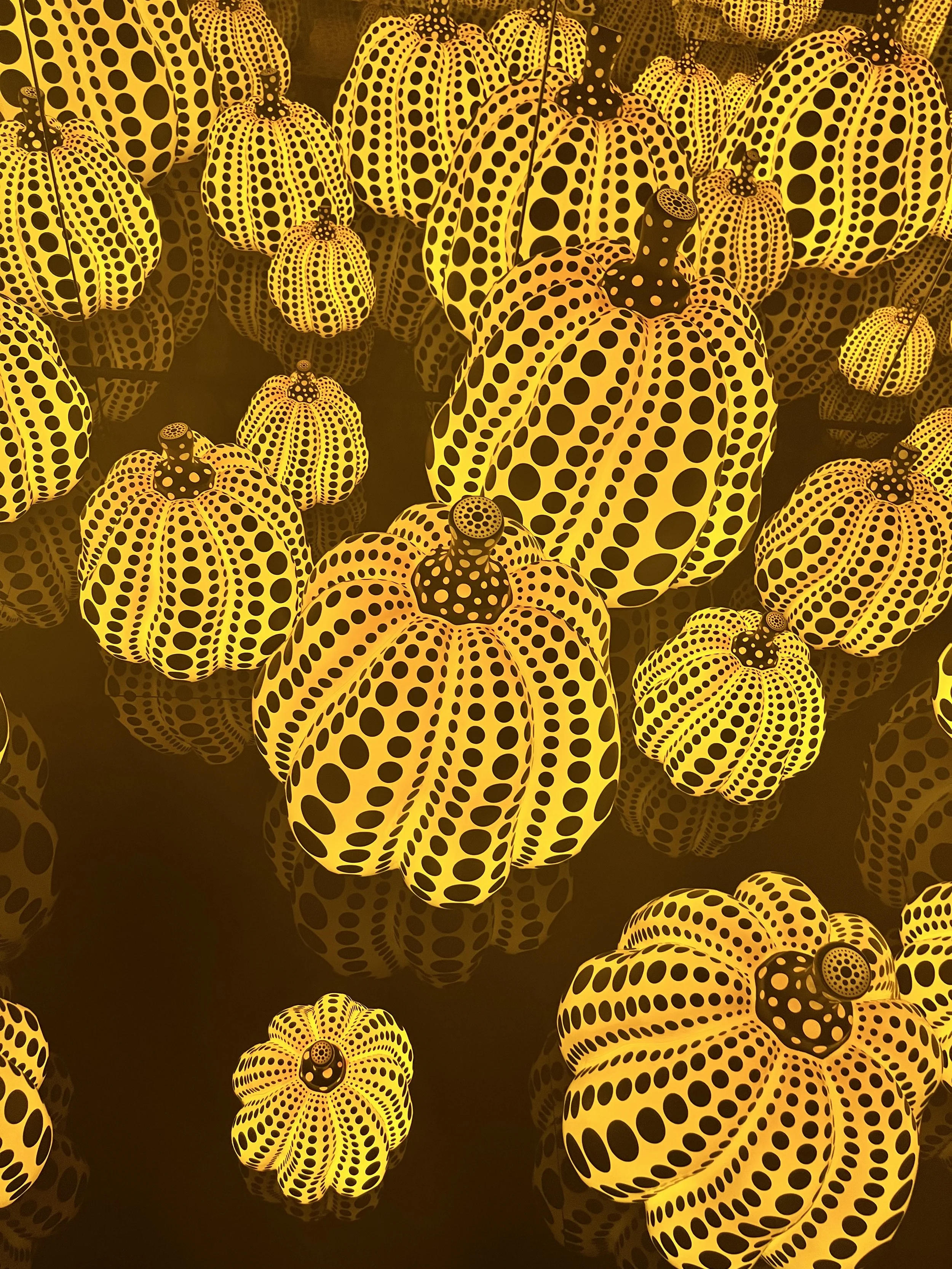 Yayoi Kusama Pumpkins