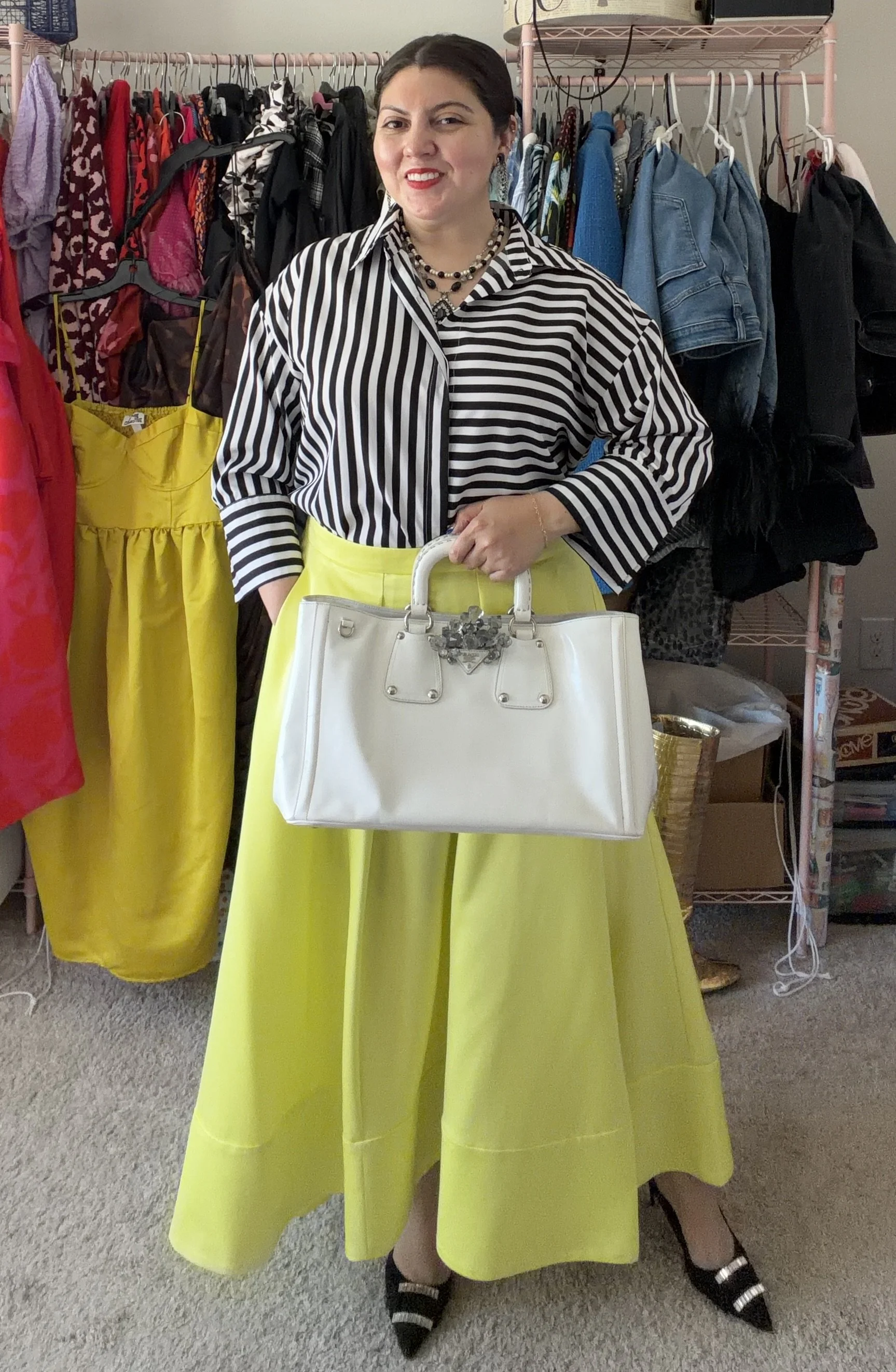 Full Outfit Plus Prada Bag