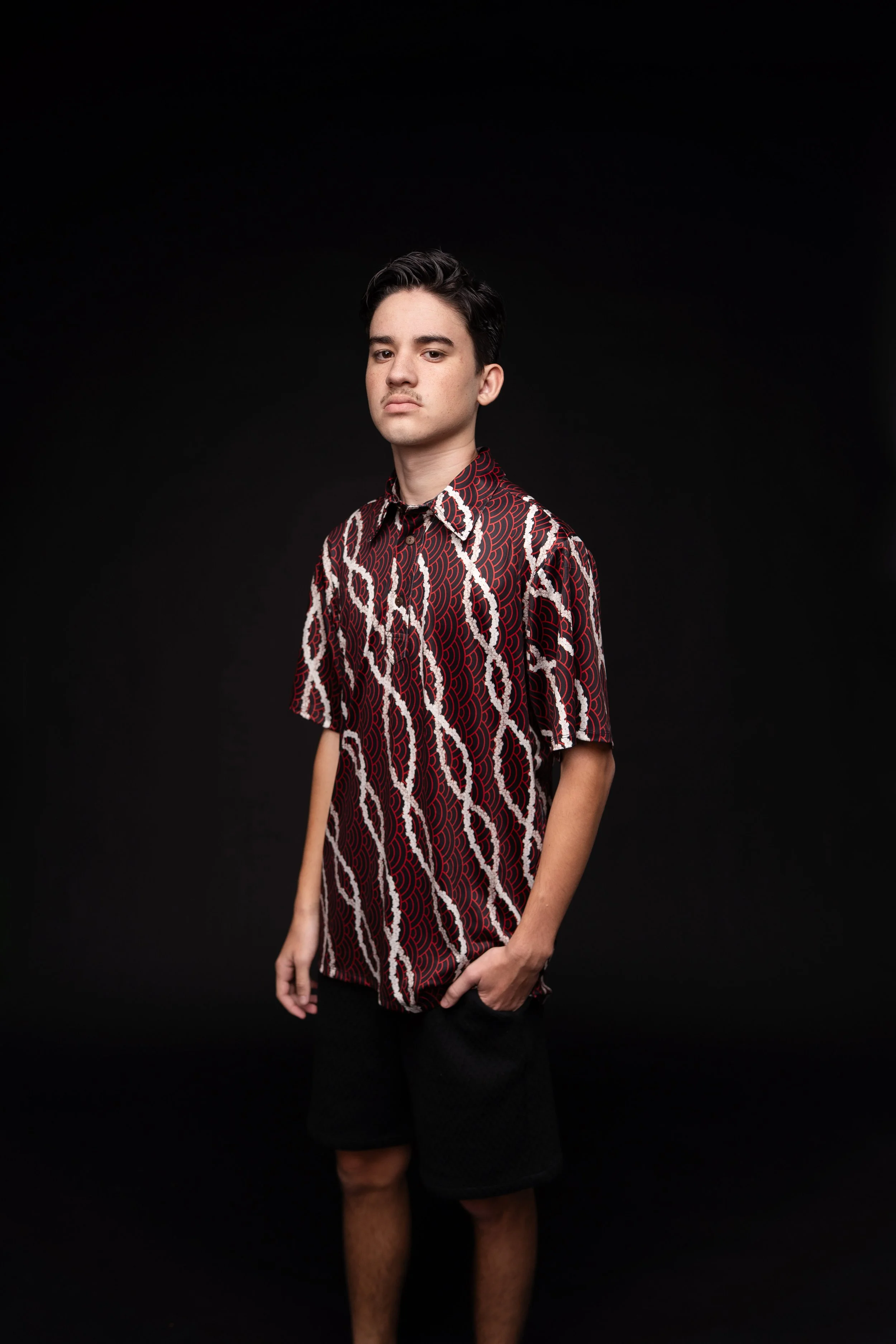 Kane Dri Fit | Berry Wine | Pupu Aloha