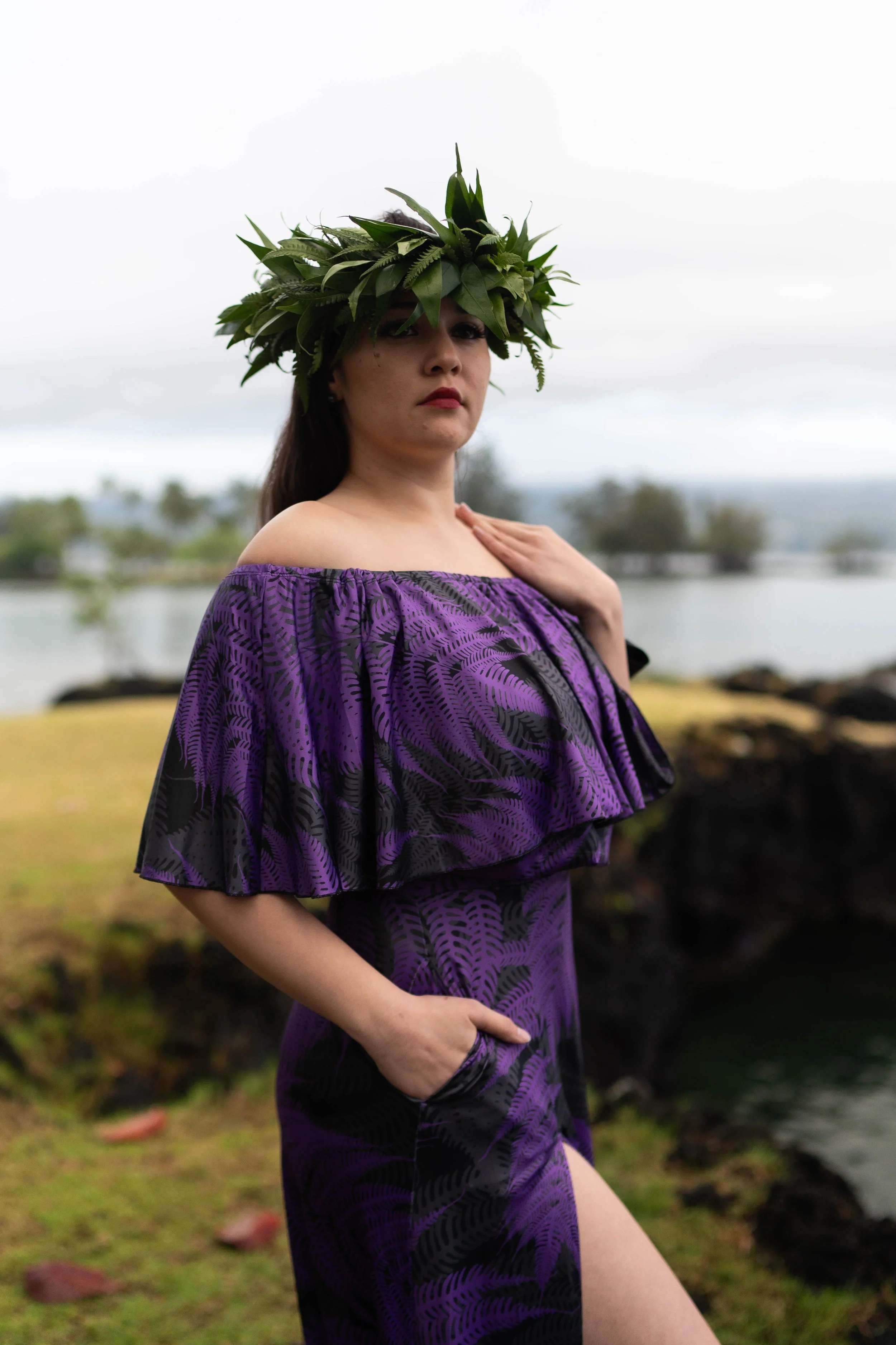 Tavahine Top | Poni/Black | Palapalai