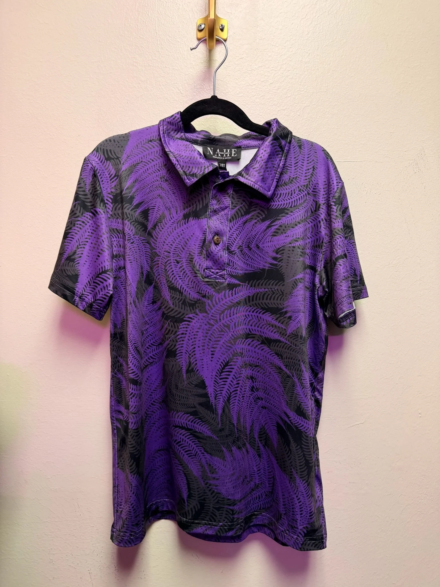 Keiki Kane Dri Fit | Poni/Black | Palapalai