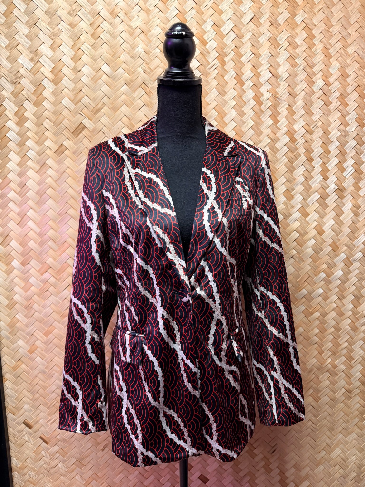Boss Babe Blazer | Berry Wine | Pupu Aloha