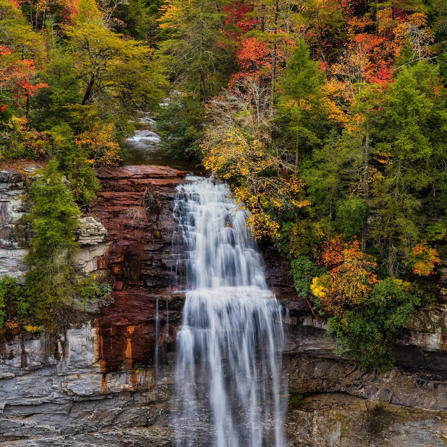 Fall at Fall Creek Falls
