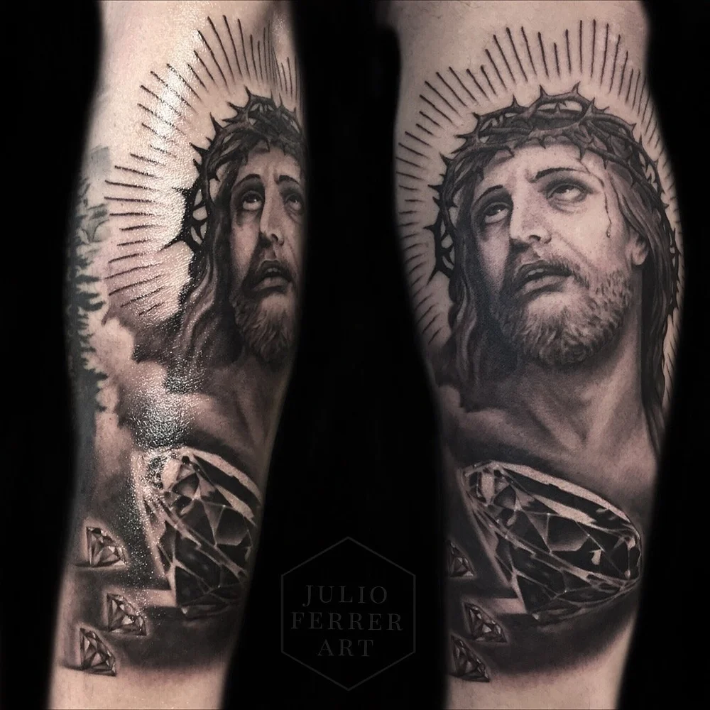 Sacramento, California black and gray realism tattoo artist ??? Julio
