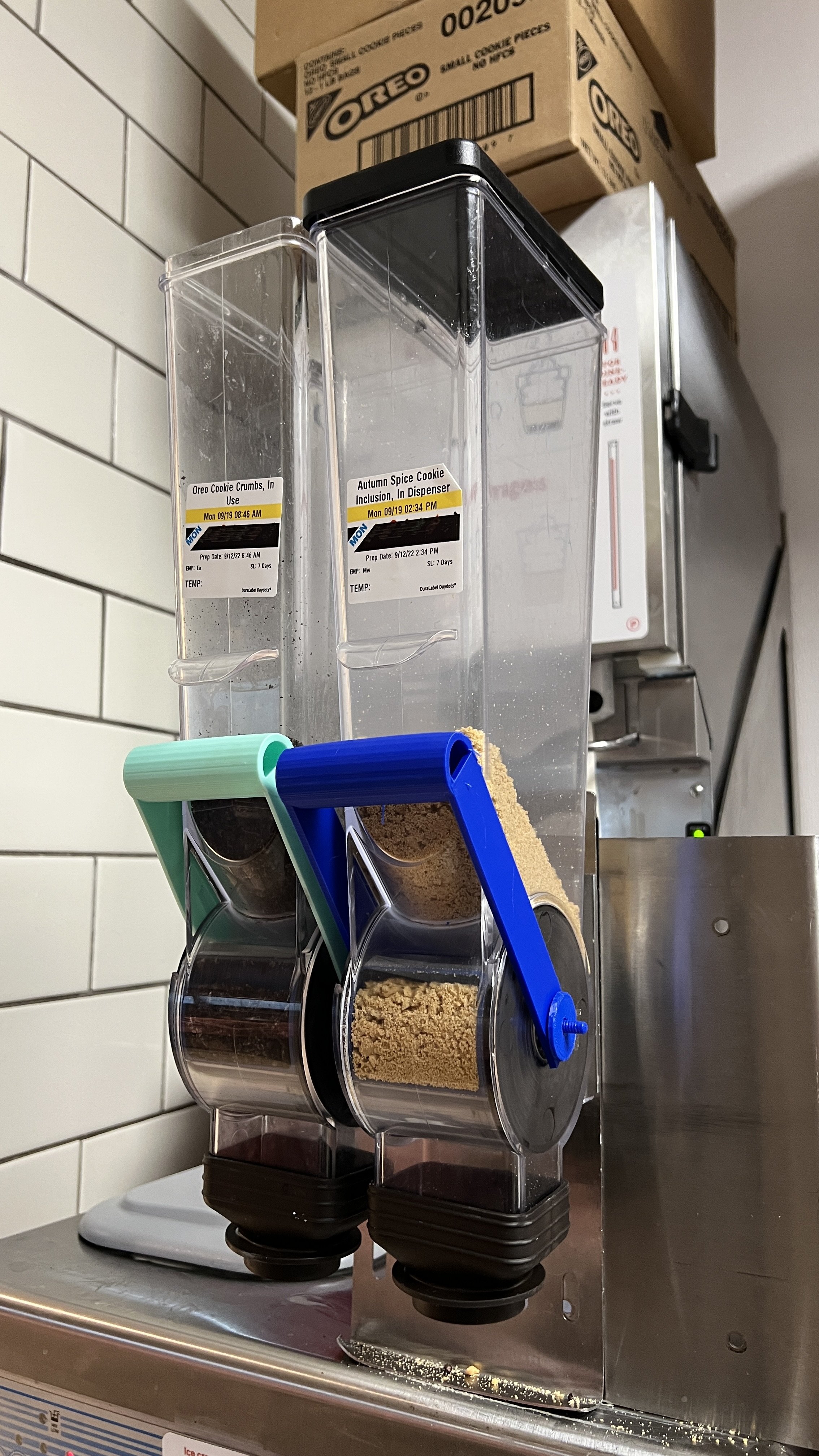 Slimline Cookie Dispenser Handle