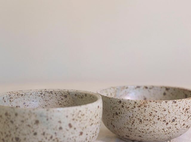 This winter weather calls for hot soups out of handmade bowls! #pottery #clay