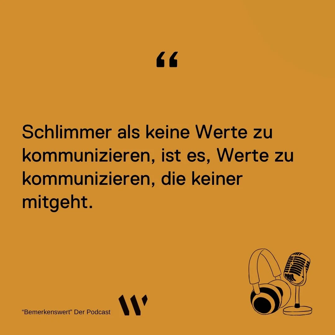 Eine neue Podcastfolge ist online. 
Diesmal war Dr. S&ouml;ren Kiefer zu Gast. 
Er hat den Wert Beziehung mitgebracht.

Beziehungen sind das unsichtbare Gewebe, das unser Leben zusammenh&auml;lt. Jenseits aller materiellen Errungenschaften und pers&o