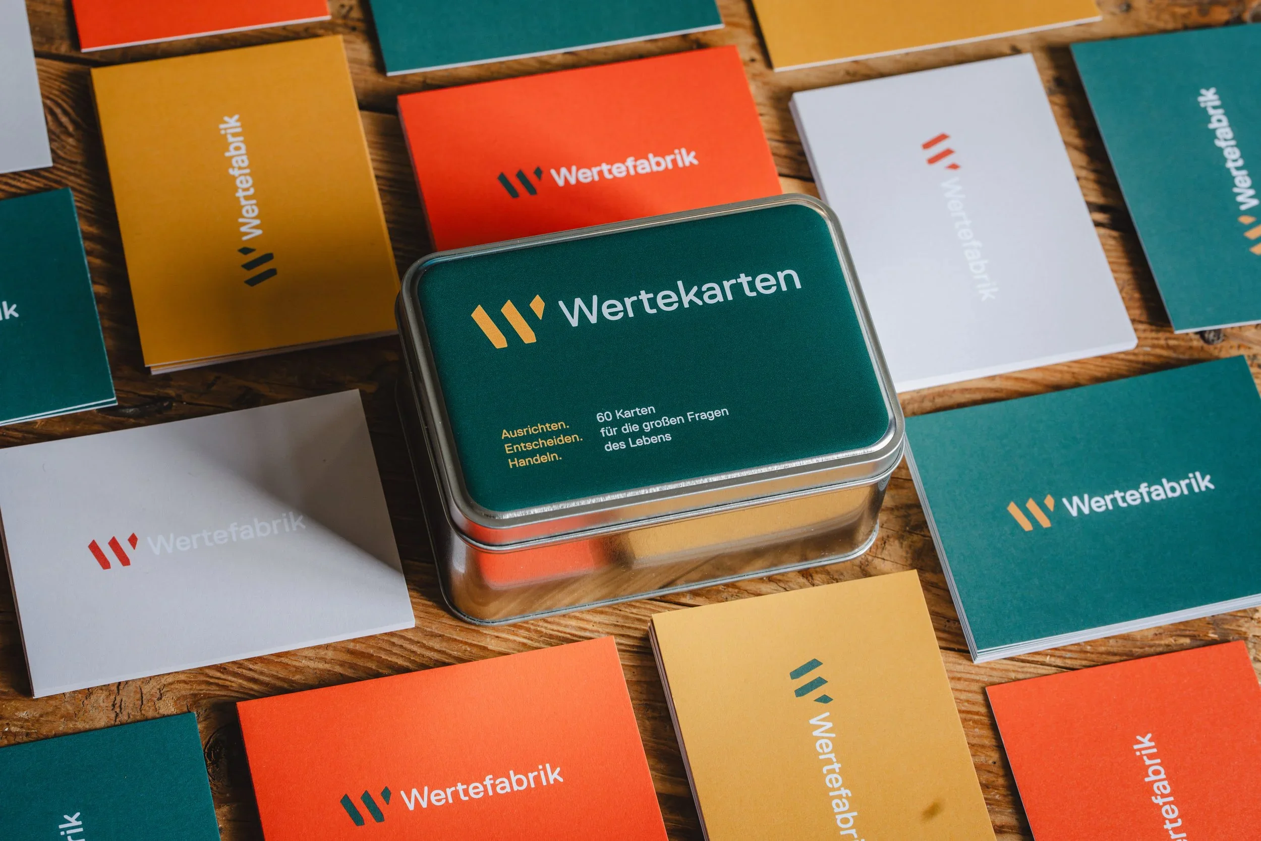 Jahreswechsel mit unseren Wertekarten begleiten 