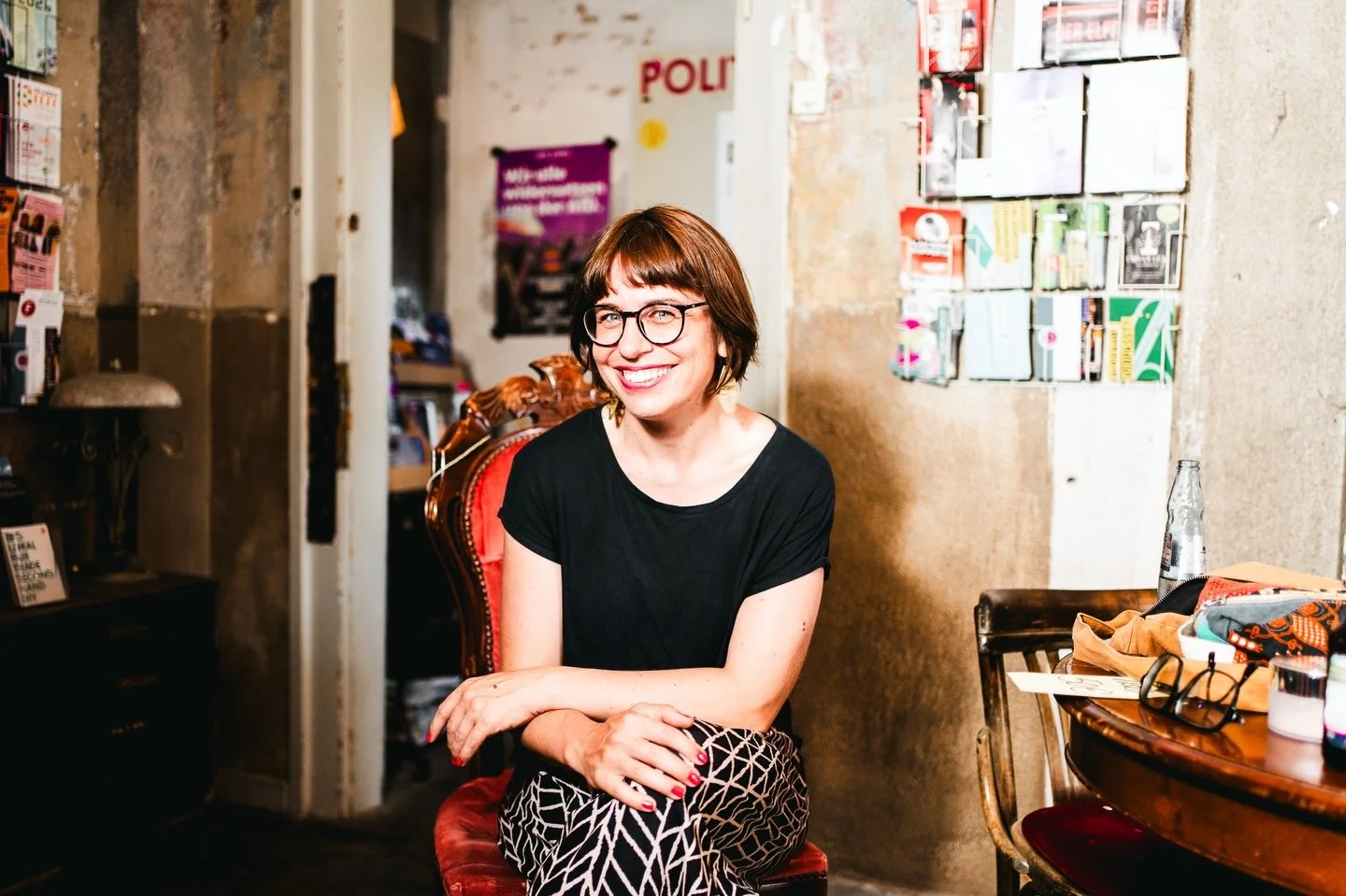 Wir freuen uns &uuml;ber ein neues Teammitglied! 
Friederike, Herzlich Willkommen 🎉🍾💪💛

Friederike hat viele Jahre Erfahrung in ganz unterschiedlichen Kontexten, ist Architektin, Prozessbegleiterin und Coach.

Im Zuge dieses Hintergrunds verbinde