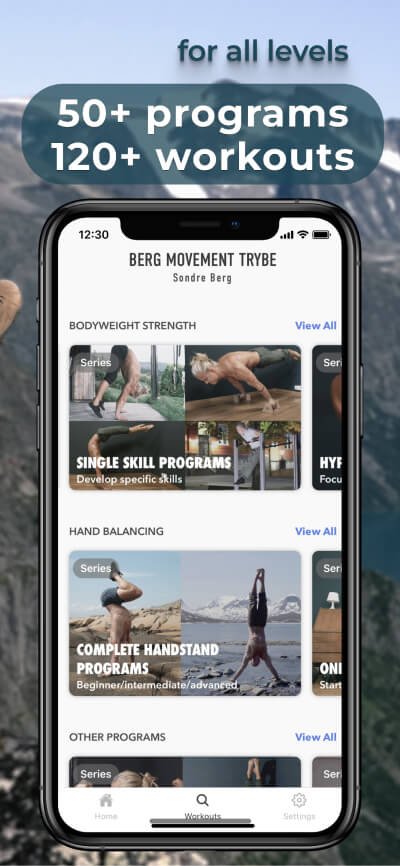 Berg Movement Trybe App — BERG MOVEMENT