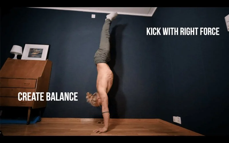 Handstand Kick Position How to Handstand Kick Up — BERG MOVEMENT