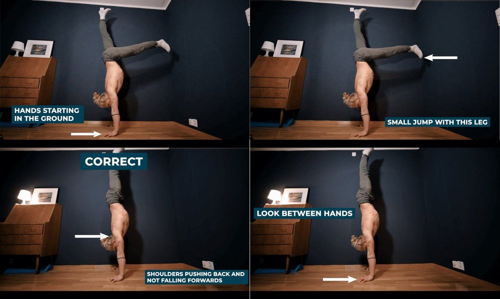 How to Handstand Kick Up — BERG MOVEMENT