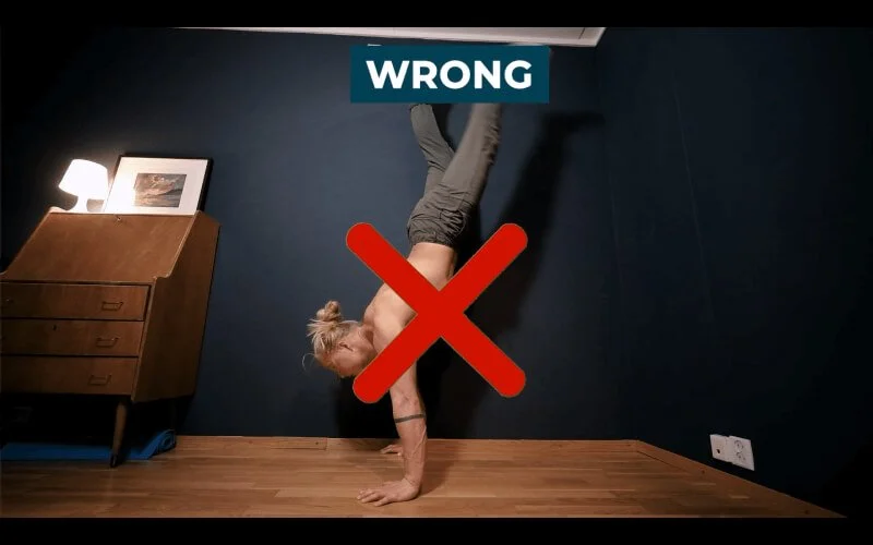 Handstand Kick Position How to Handstand Kick Up — BERG MOVEMENT