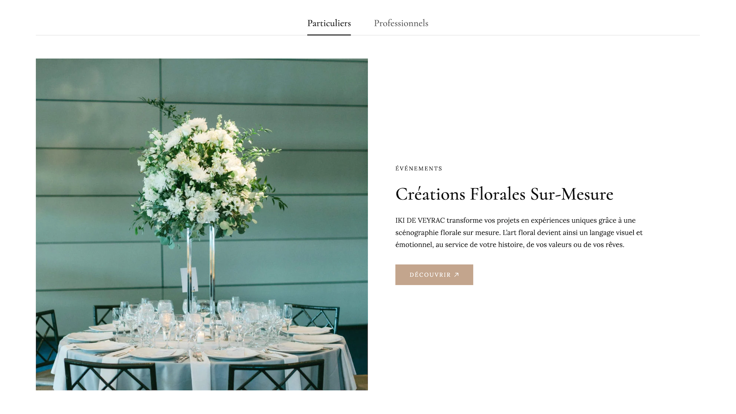 Portfolio - Iki de Veyrac - page bloc