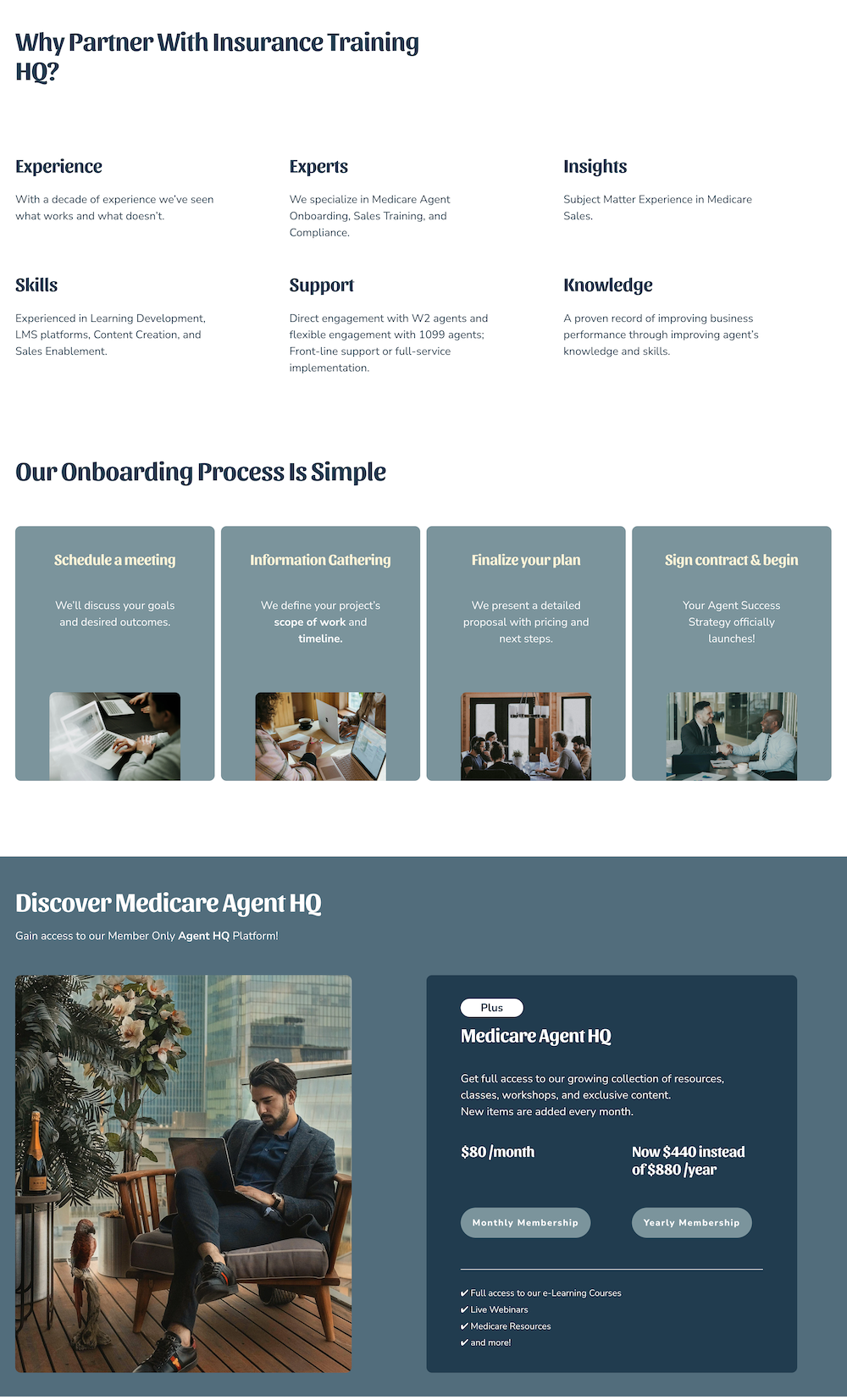 Insurance Training HQ - Agent Success