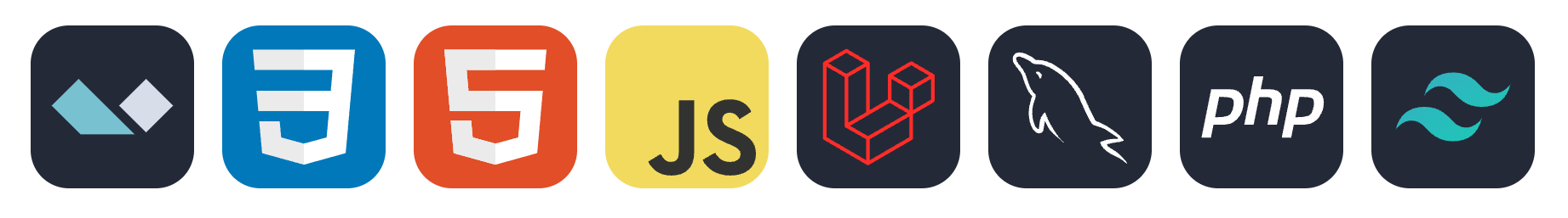 My development stack: Alpine.js, Laravel, PHP