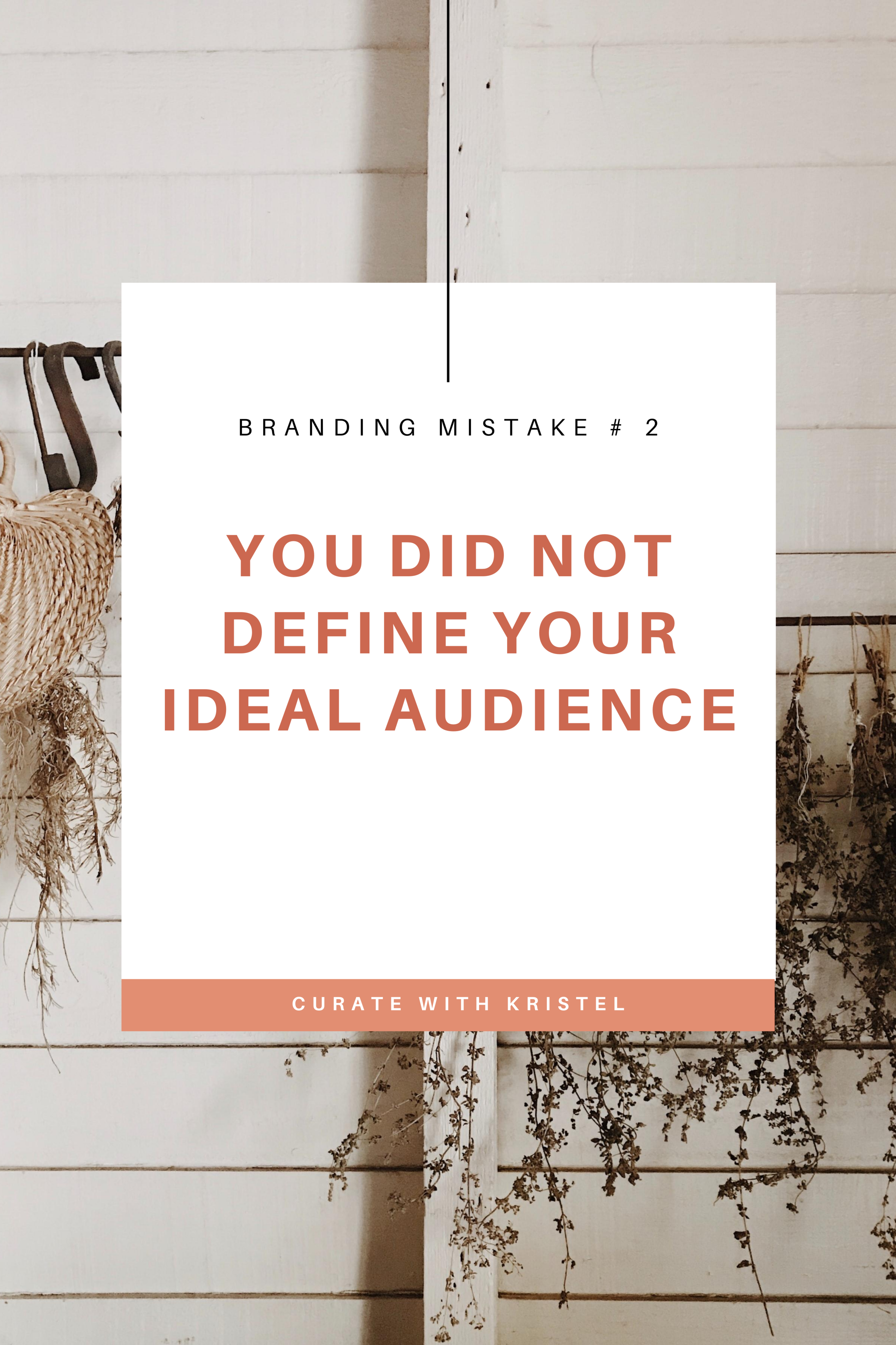 Branding Mistake 2 You Did Not Define Your Ideal Audience Curate With Kristel Clergymen are usually called ministers in. branding mistake 2 you did not