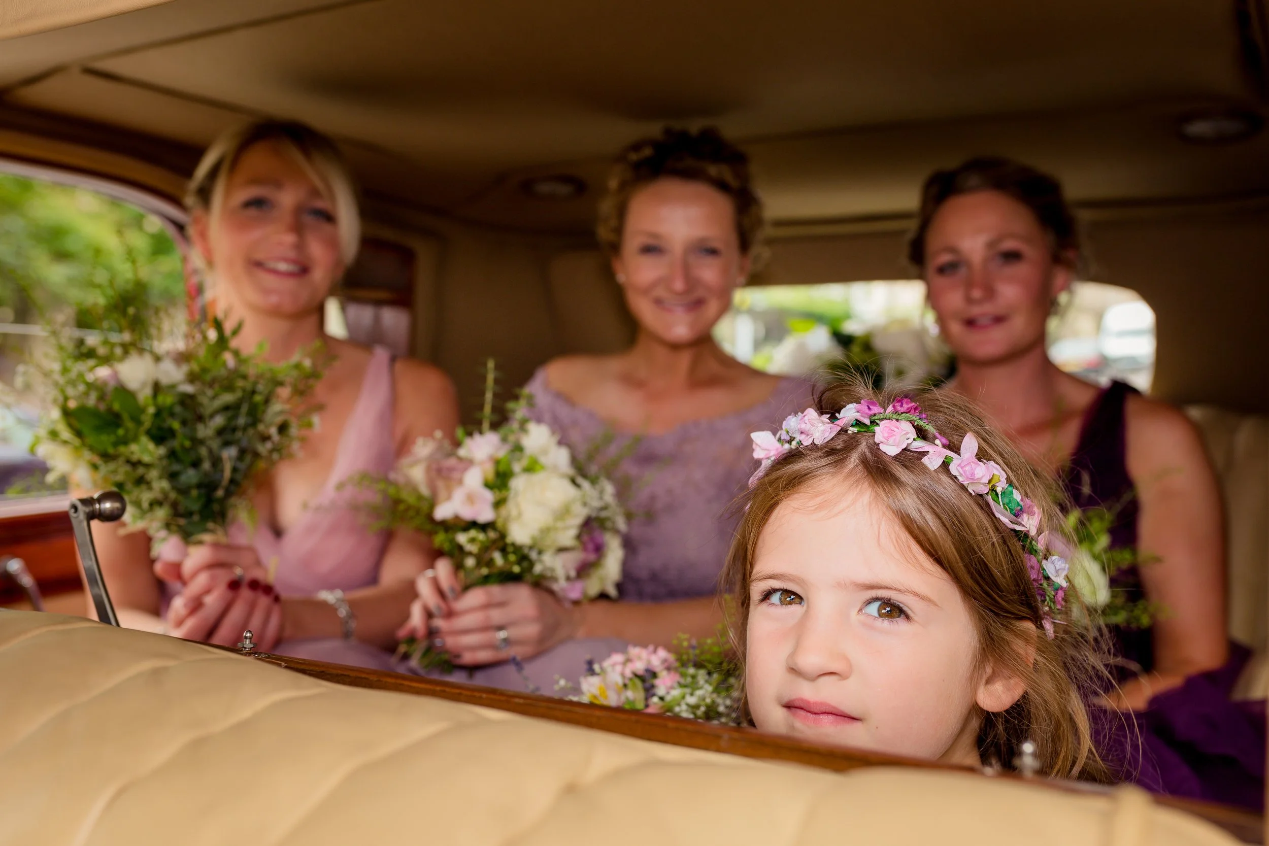 Flower Girl make up by Helen De la Hoyde