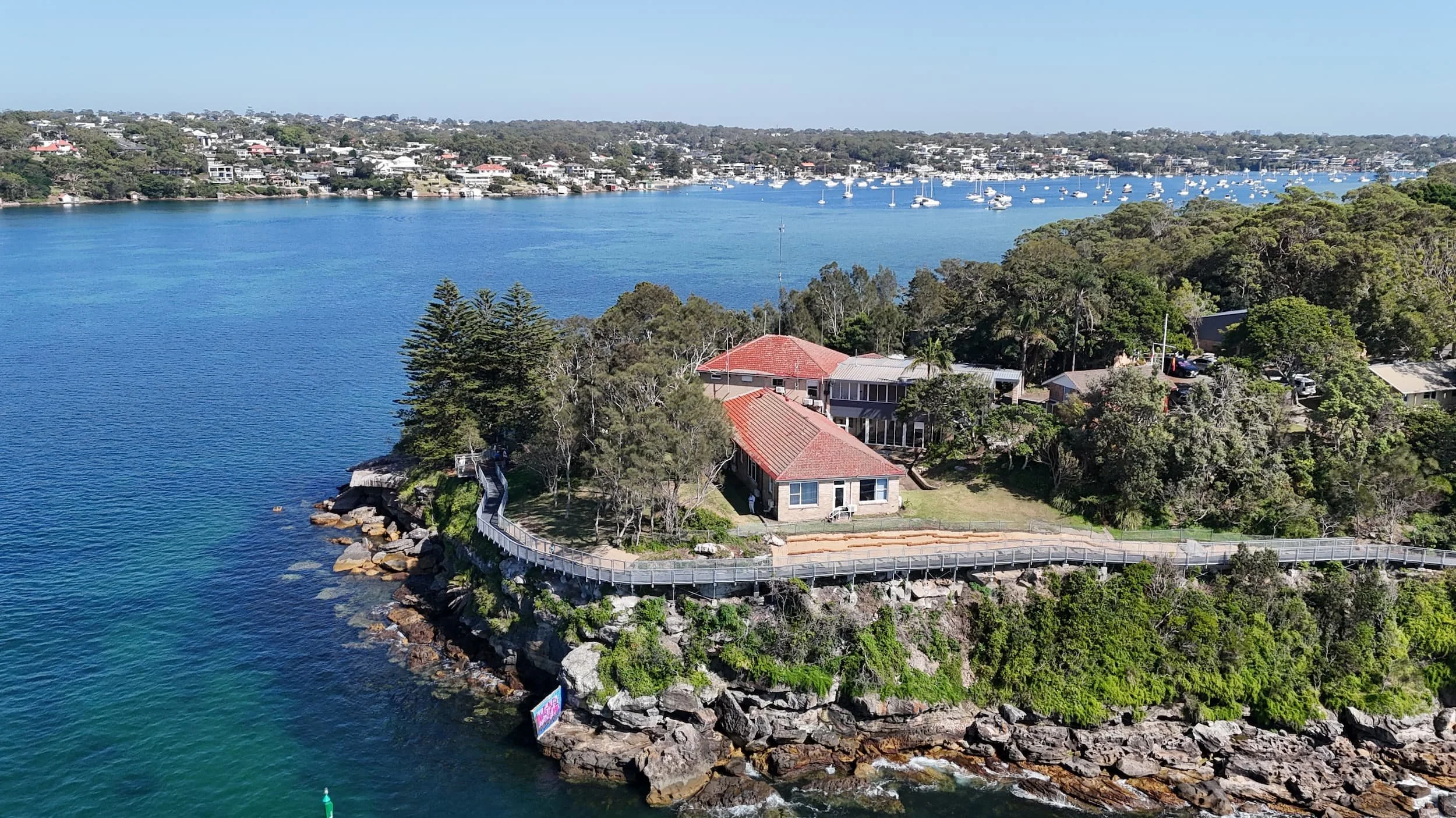 Drone Harbour Headland Hungry Point Coastal walk