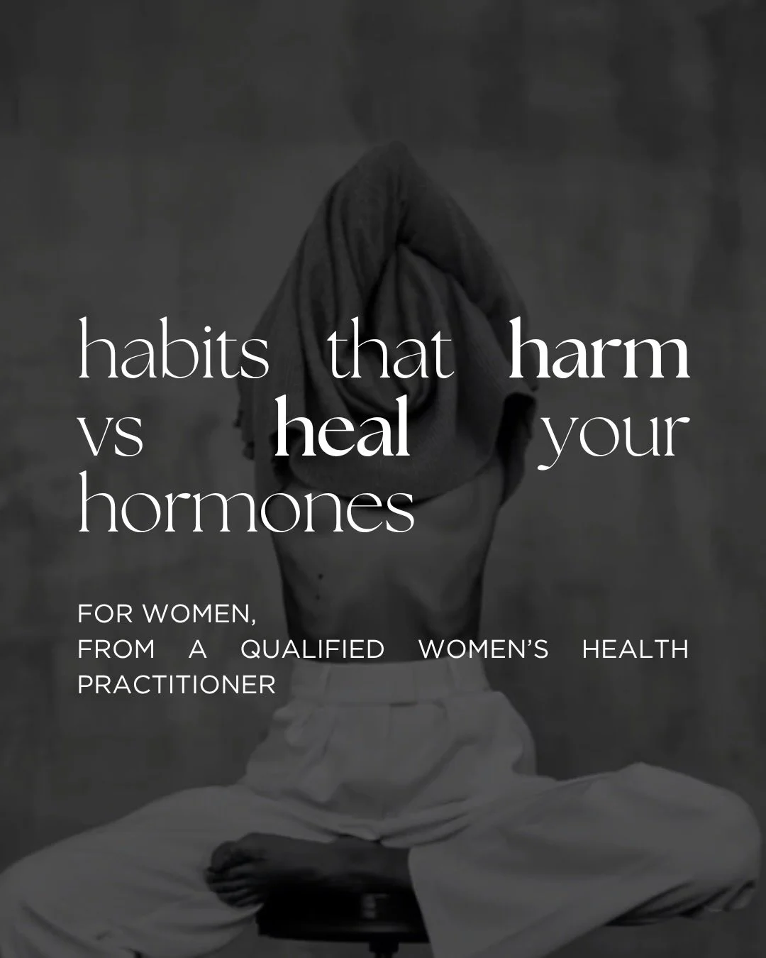 So much of women&rsquo;s hormonal health is shaped by the small things we do every single day.
 The body is always listening, to stress, nourishment, rest, movement, and the pace at which we move through life.

For many women, symptoms like fatigue, 