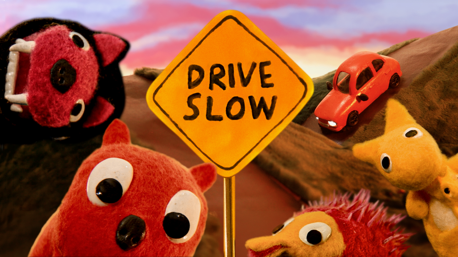 Drive Slow | Stop motion music video