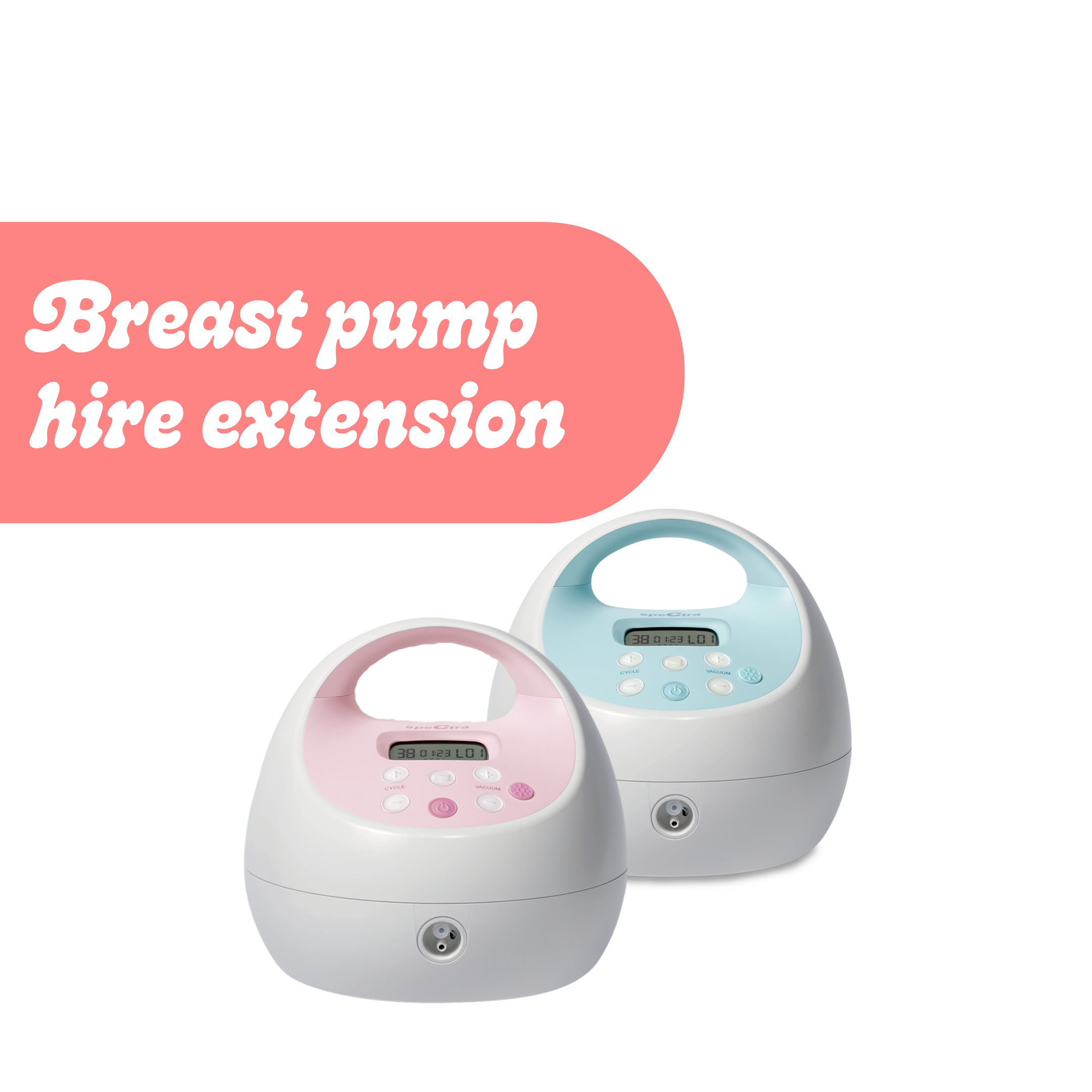 Breast pump hire extension