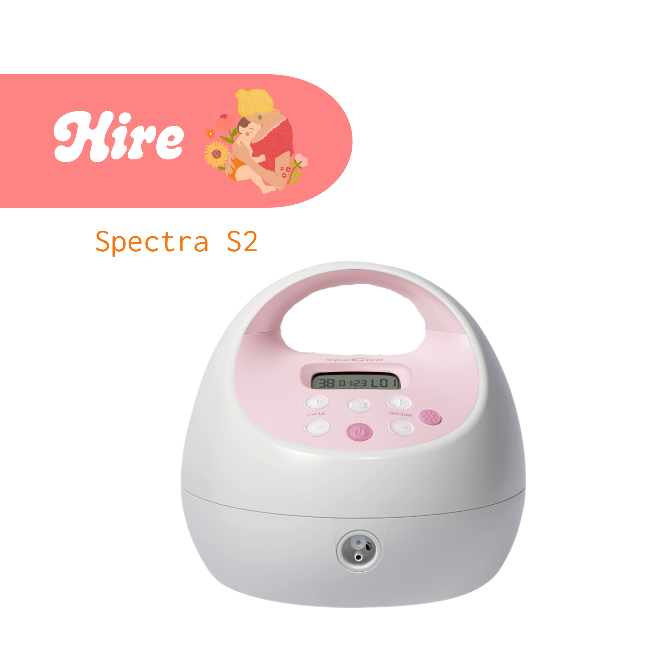 Breast pump hire- Spectra S2