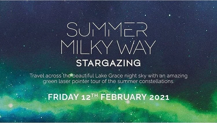 First event to kick off 2021!! Just 2 weeks away, the Lake Grace Visitor Centre and Shire of Lake Grace invite you to join us for a beautiful night under the stars 🤩 Seeya there ✨🌛