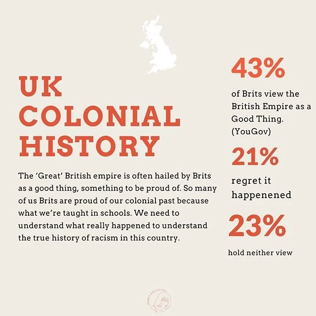 We have to understand what built this country. The &lsquo;Great&rsquo; British empire only ended after the Second World War, less than a century ago. It&rsquo;s no wonder that systemic racism is still prevalent when this country was built under the a